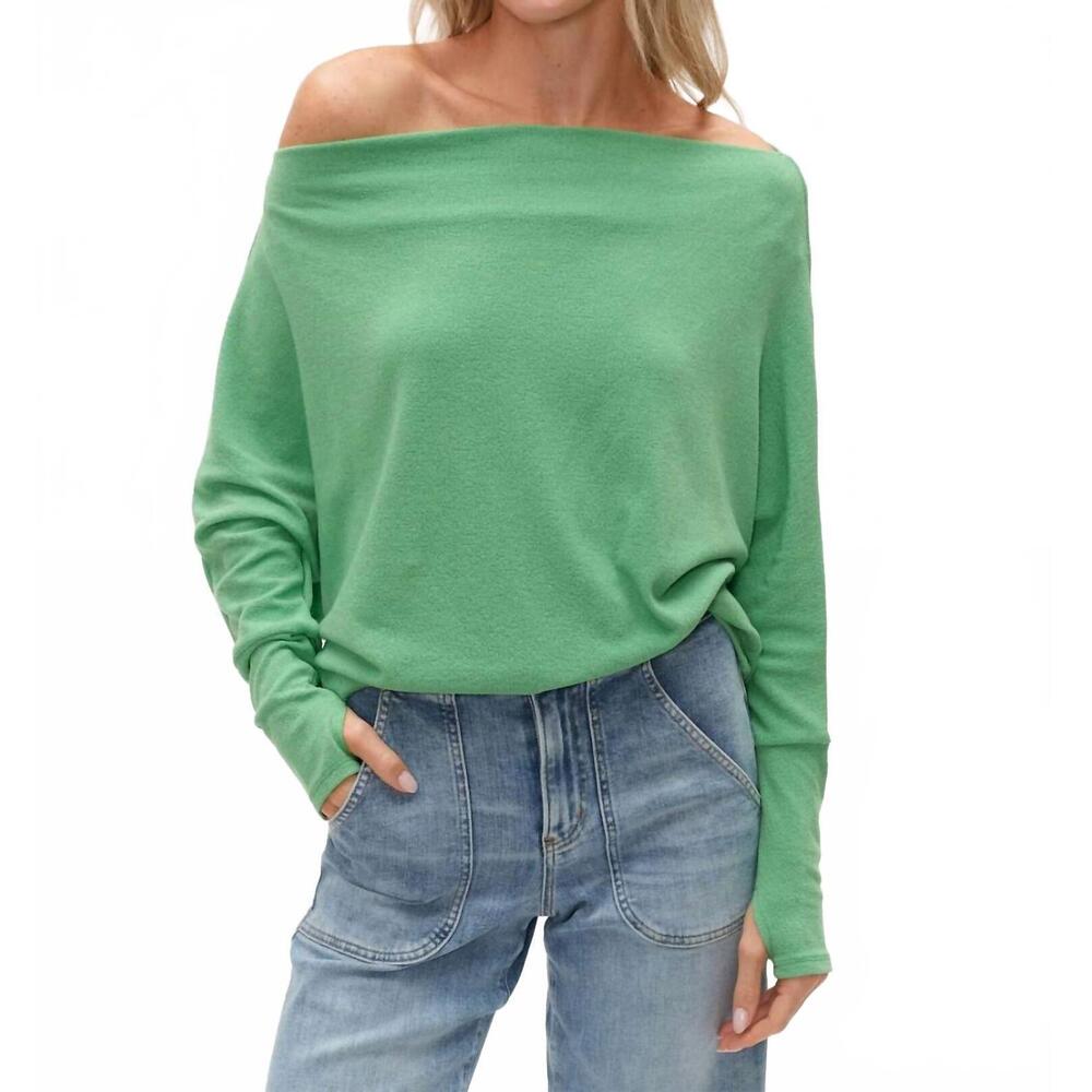 NEW SIX/FIFTY anywhere three ways top in kelly green
